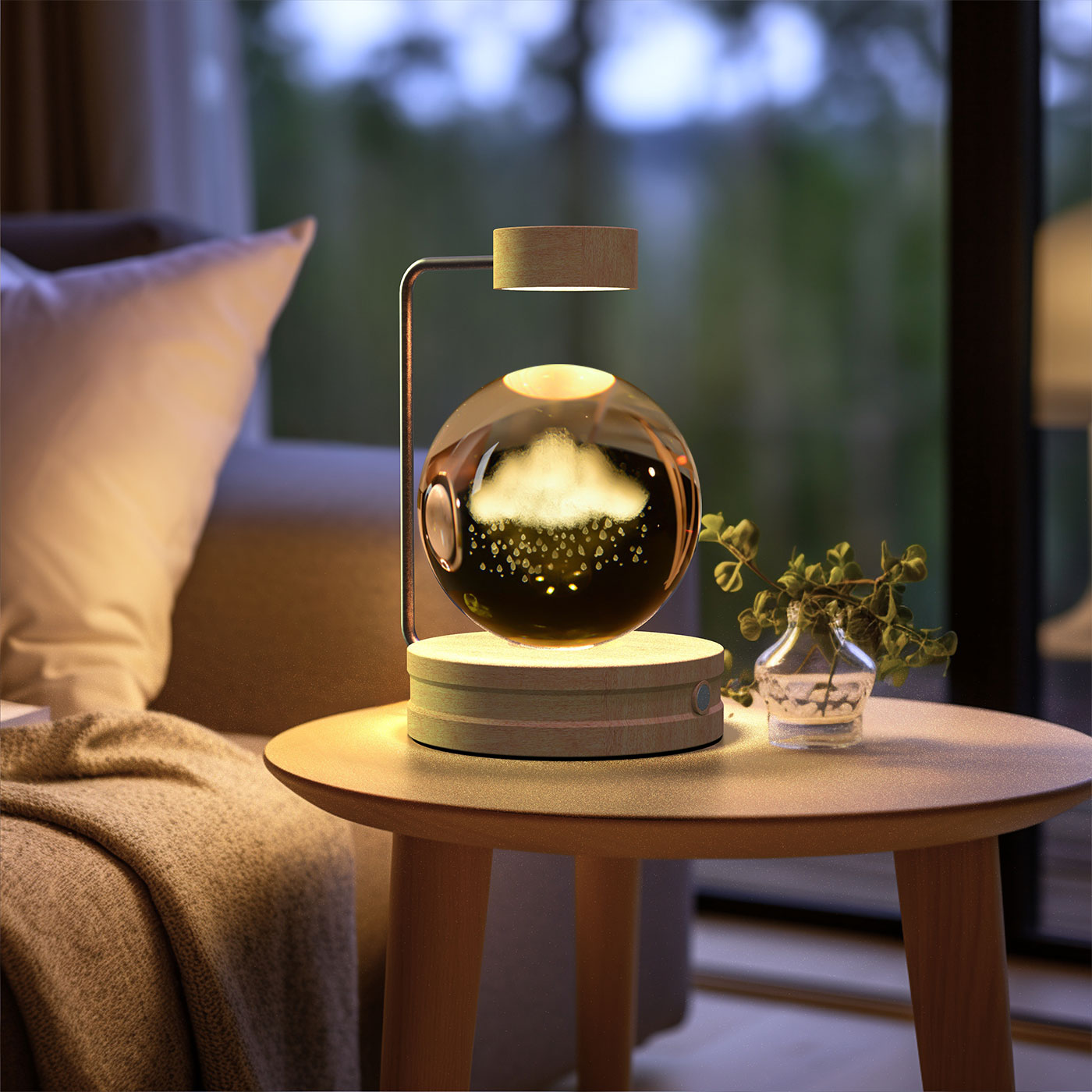Cosmic Crystal Ball Night Lamp