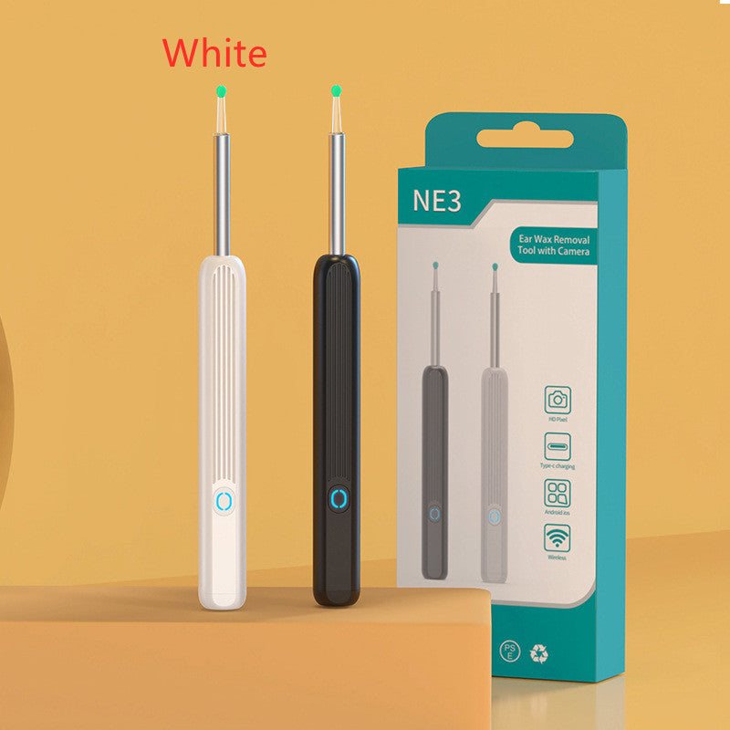 Smart Ear Wax Removal Otoscope with LED