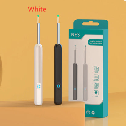 Smart Ear Wax Removal Otoscope with LED