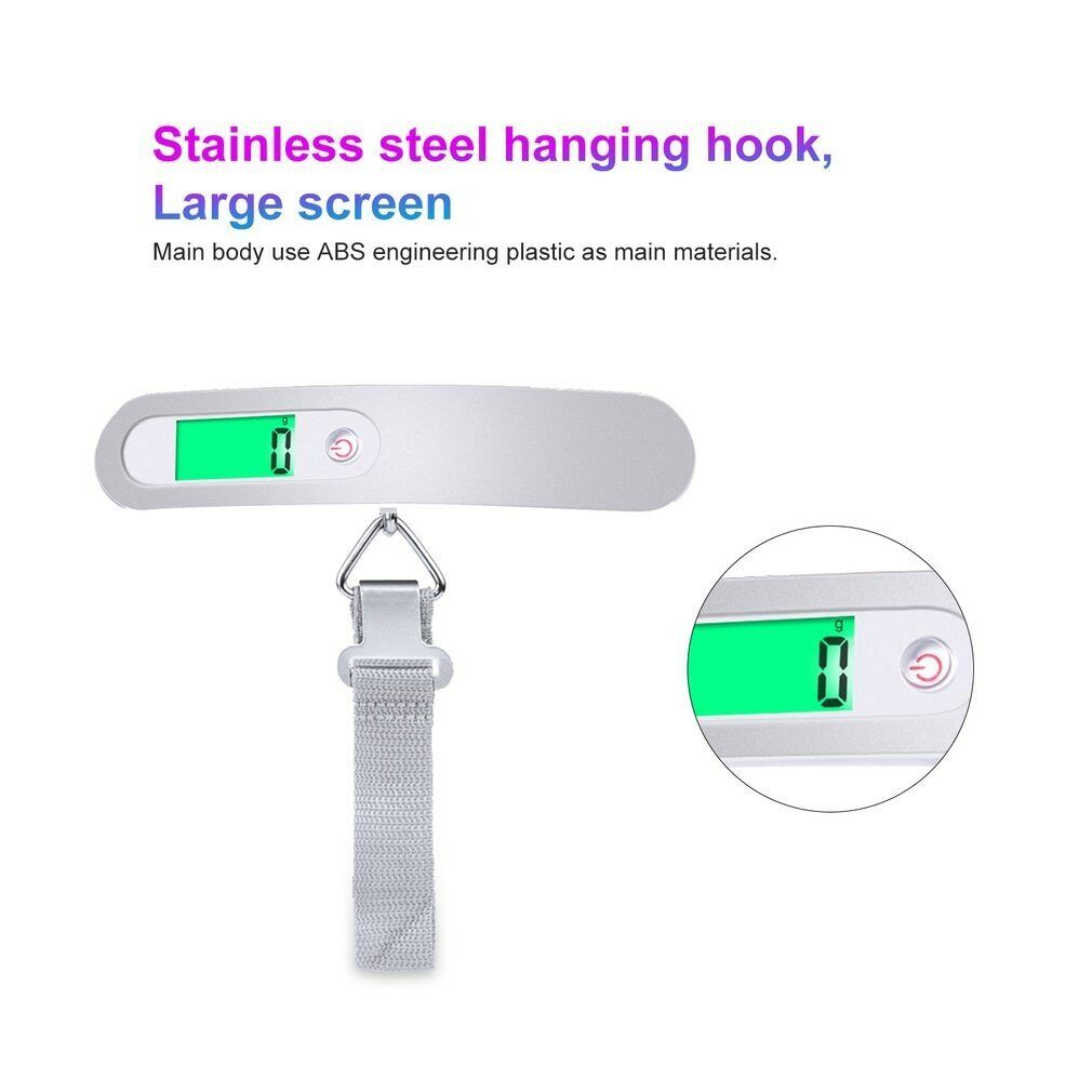Portable LCD Digital Luggage Scale