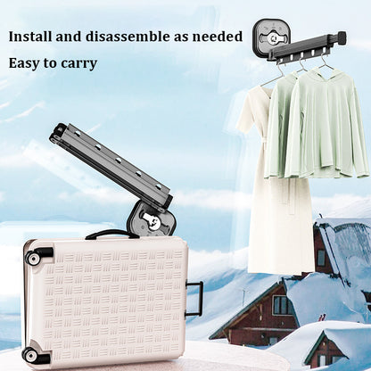 Retractable Balcony Clothes Drying Rack