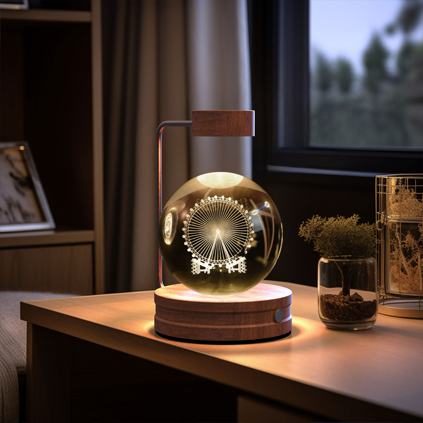 Cosmic Crystal Ball Night Lamp