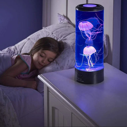 LED Jellyfish Aquarium Night Lamp