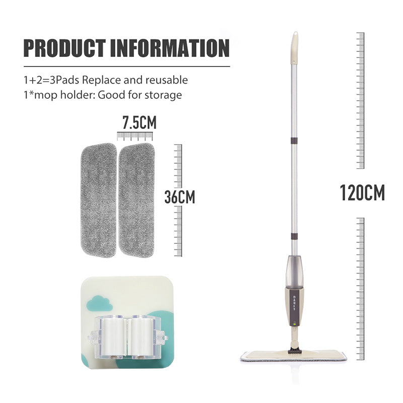 Detachable Spray Magic Floor Mop