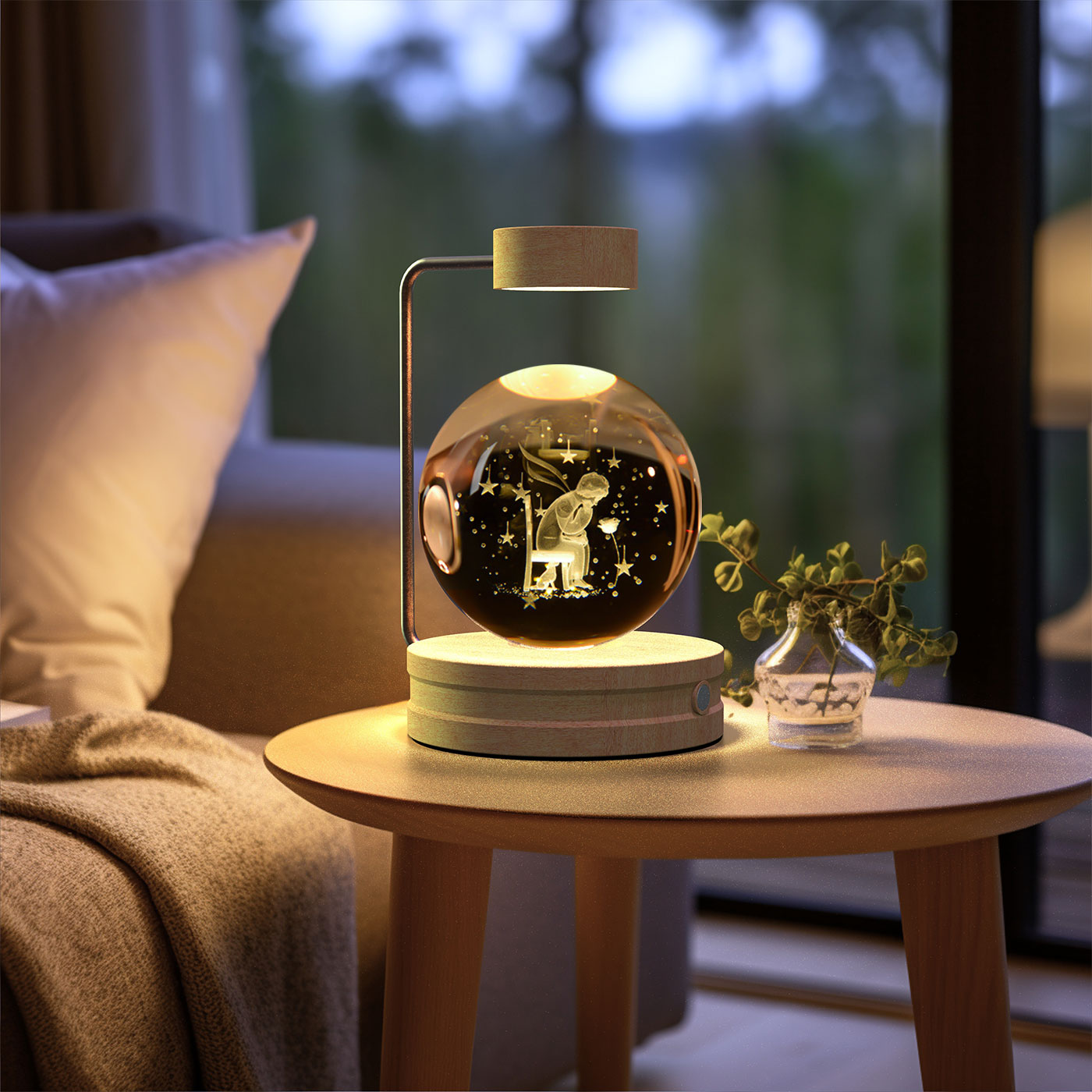 Cosmic Crystal Ball Night Lamp