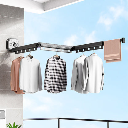 Retractable Balcony Clothes Drying Rack