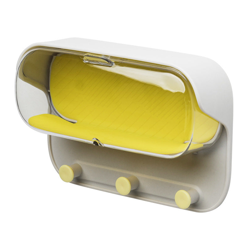 Punch-Free Bathroom Wall Storage Organizer