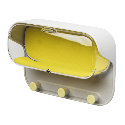 Punch-Free Bathroom Wall Storage Organizer