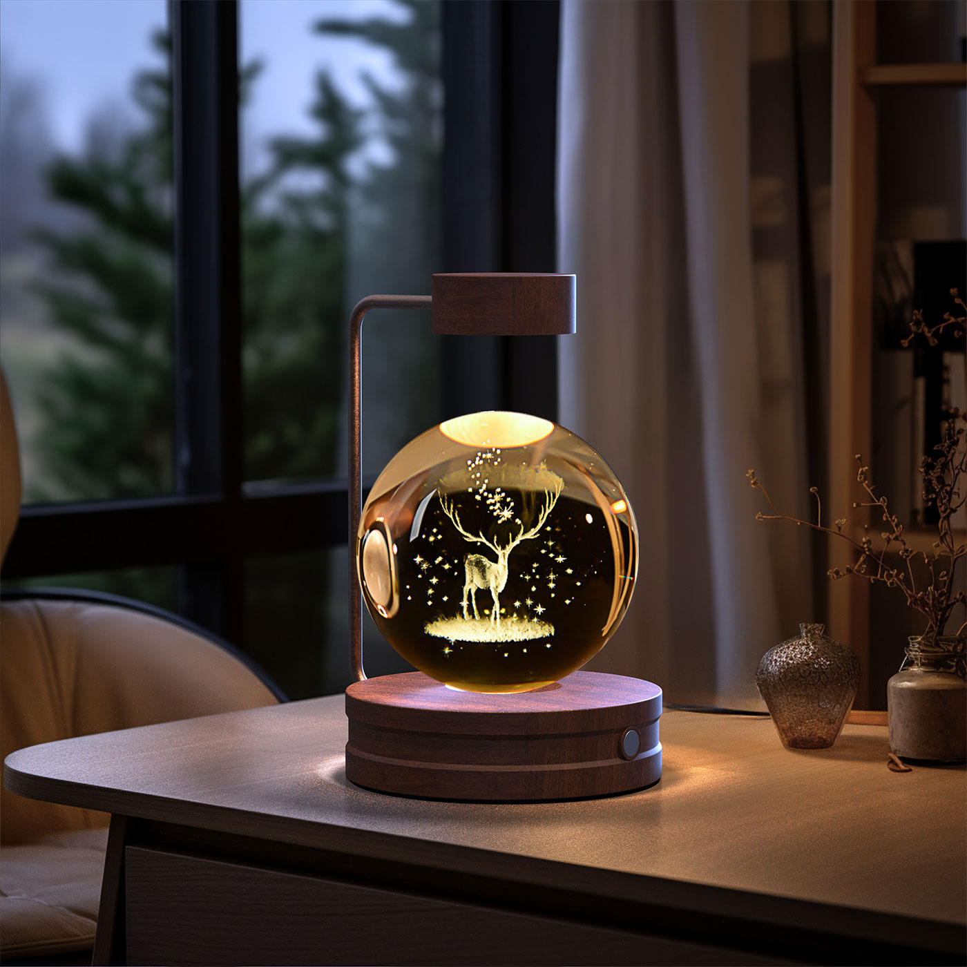 Cosmic Crystal Ball Night Lamp