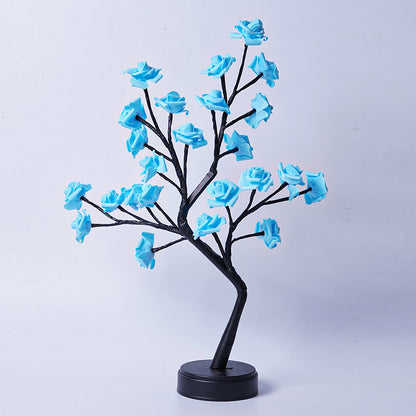 LED Rose Flower Tree Table Lamp