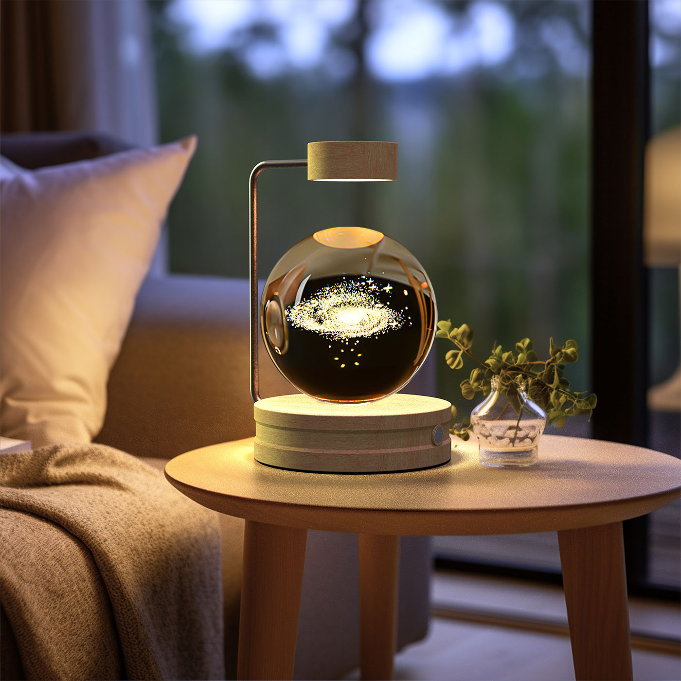 Cosmic Crystal Ball Night Lamp