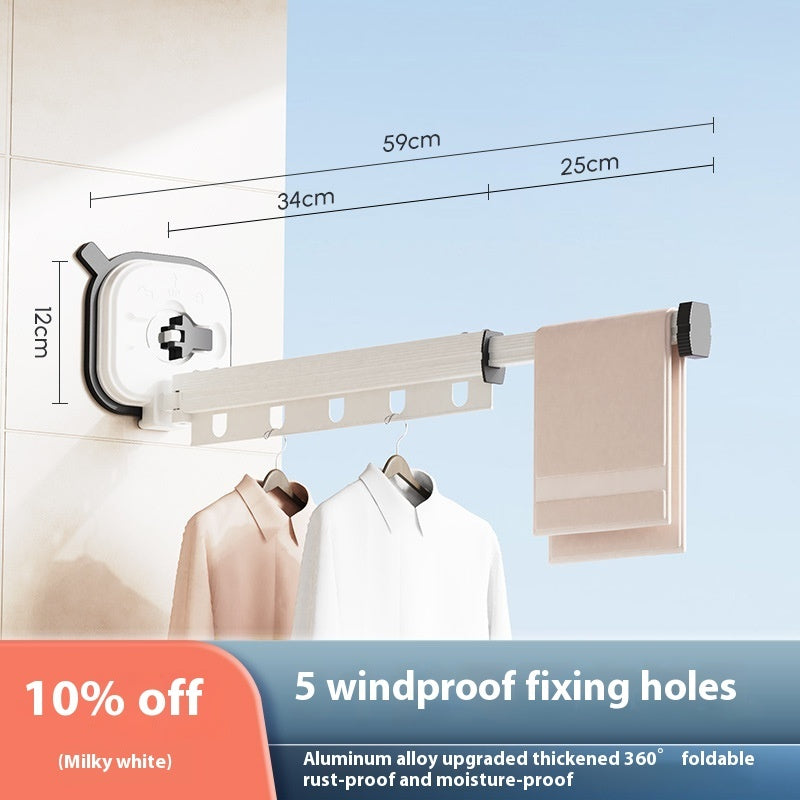 Retractable Balcony Clothes Drying Rack