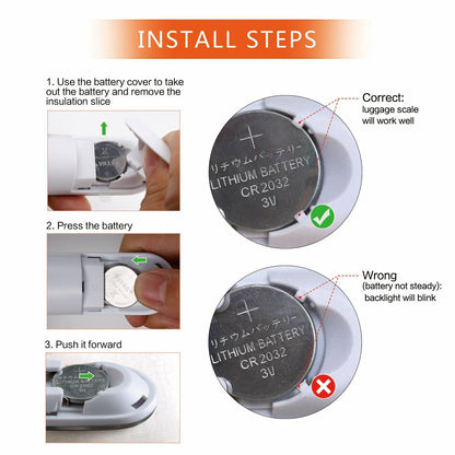 Portable LCD Digital Luggage Scale