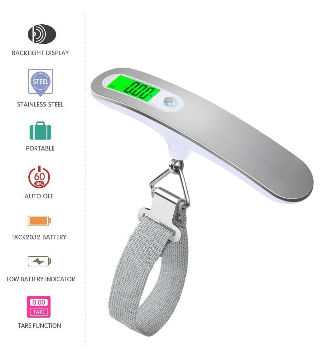 Portable LCD Digital Luggage Scale