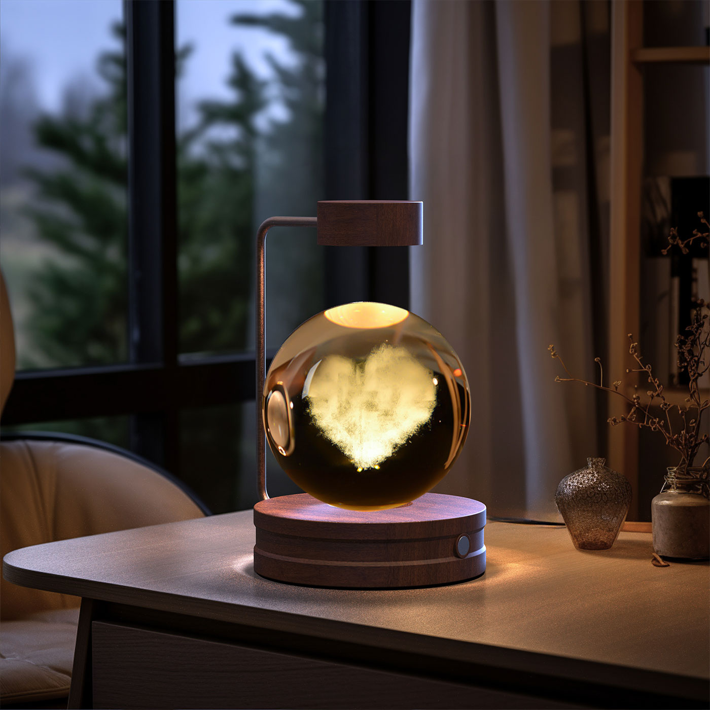 Cosmic Crystal Ball Night Lamp
