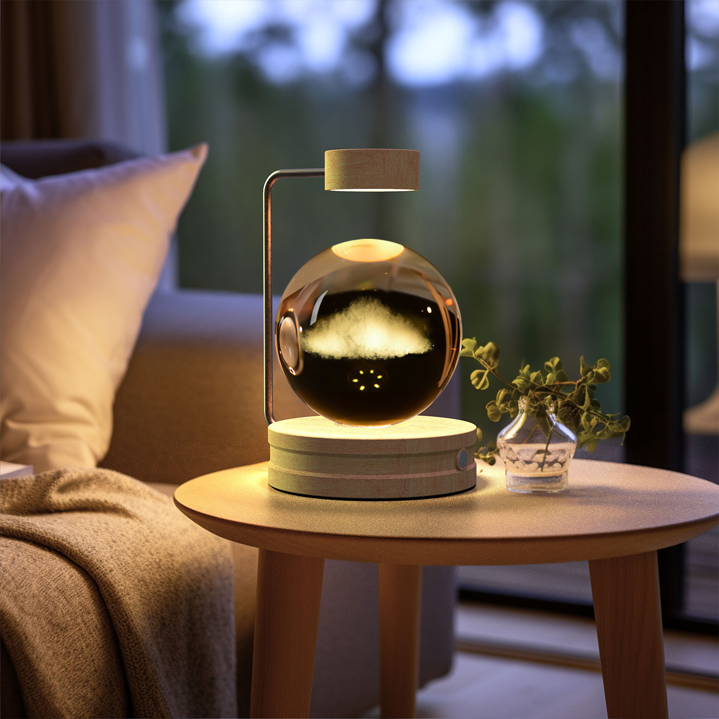 Cosmic Crystal Ball Night Lamp