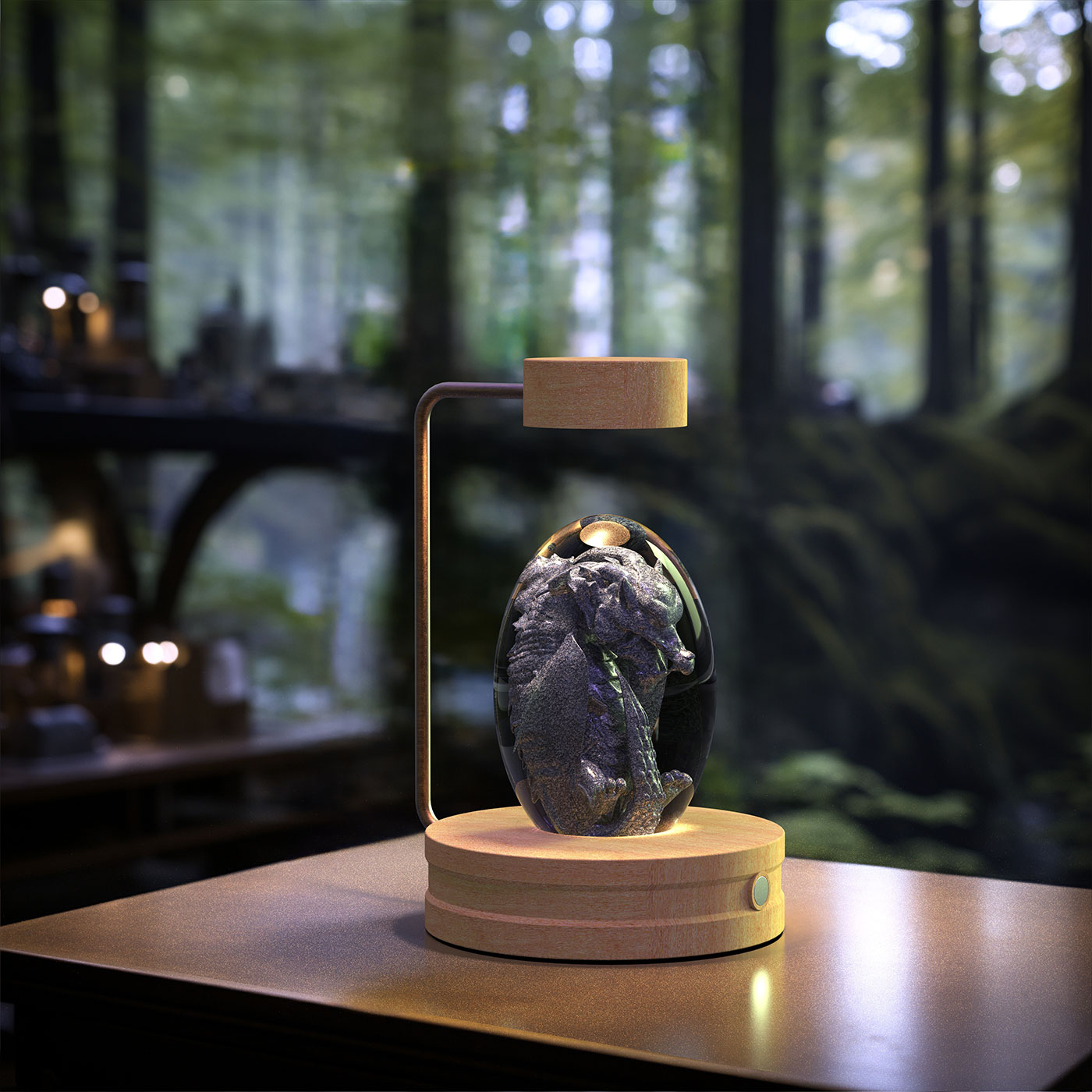 Cosmic Crystal Ball Night Lamp