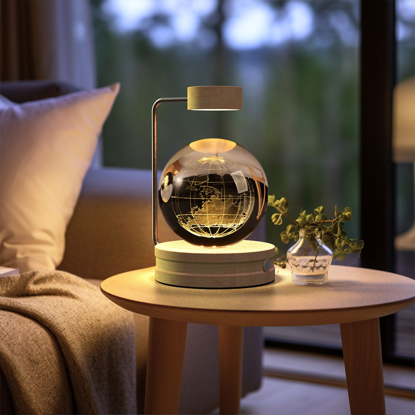 Cosmic Crystal Ball Night Lamp