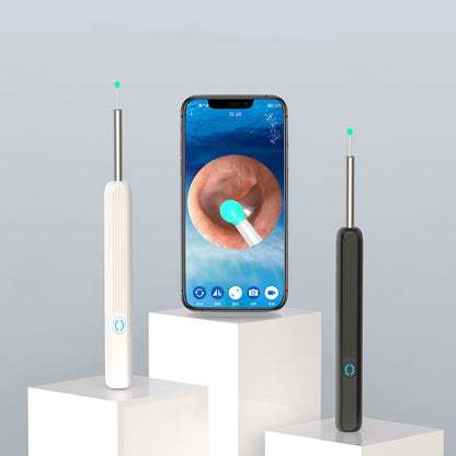 Smart Ear Wax Removal Otoscope with LED