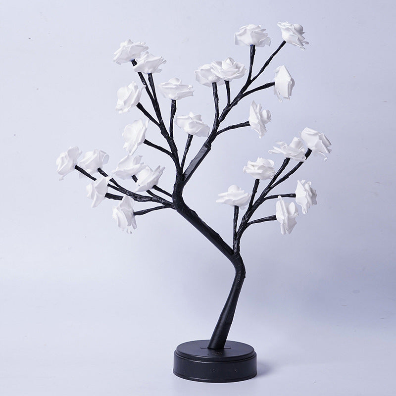 LED Rose Flower Tree Table Lamp