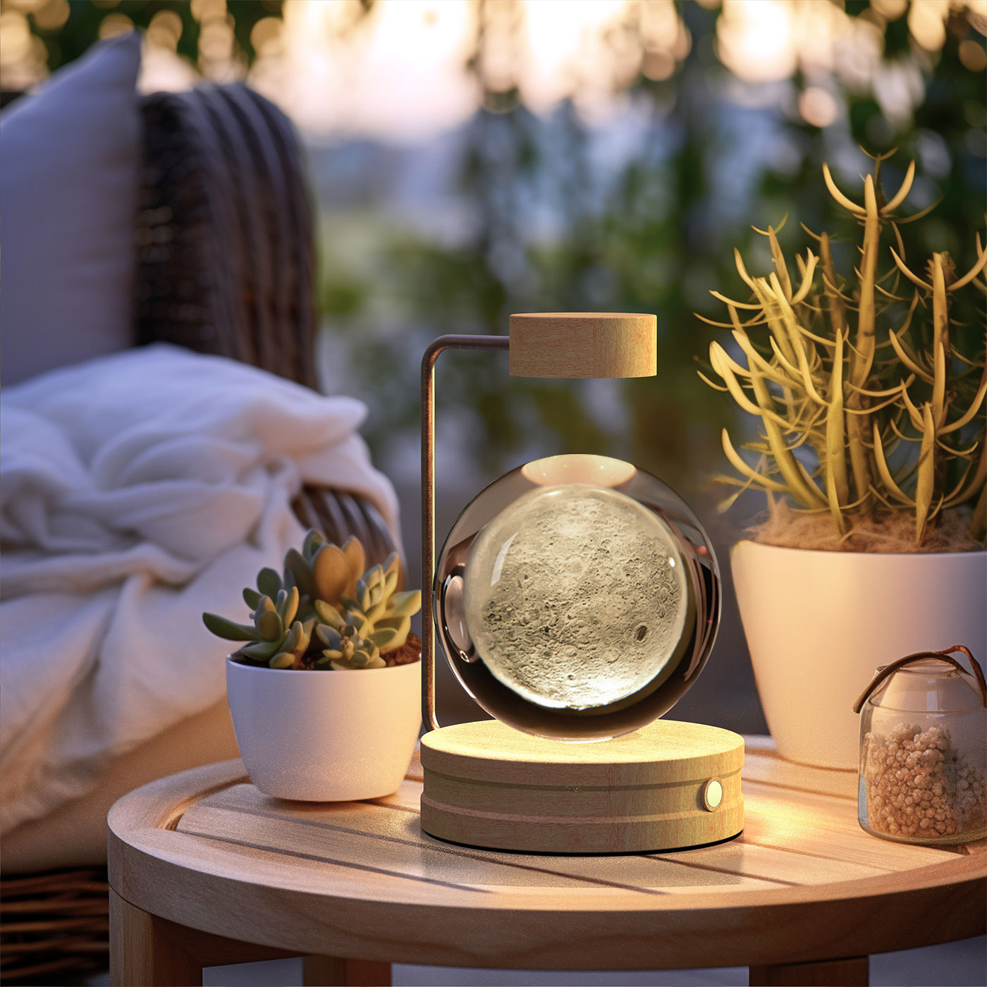 Cosmic Crystal Ball Night Lamp