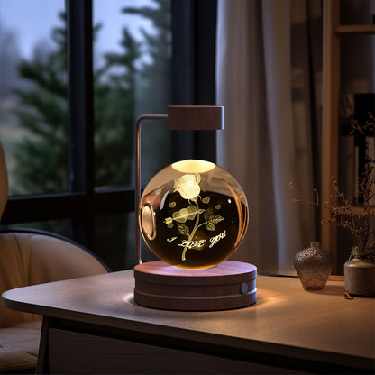 Cosmic Crystal Ball Night Lamp