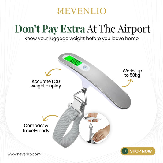 Portable LCD Digital Luggage Scale