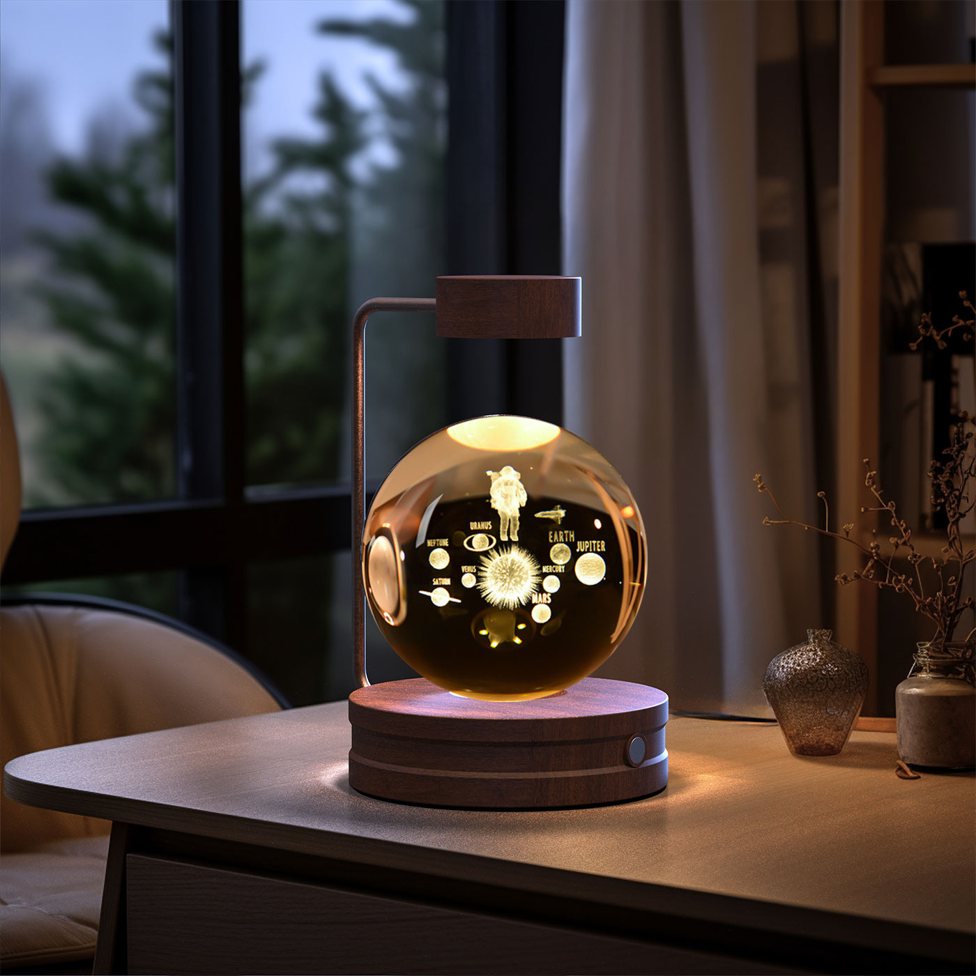 Cosmic Crystal Ball Night Lamp