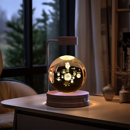 Cosmic Crystal Ball Night Lamp