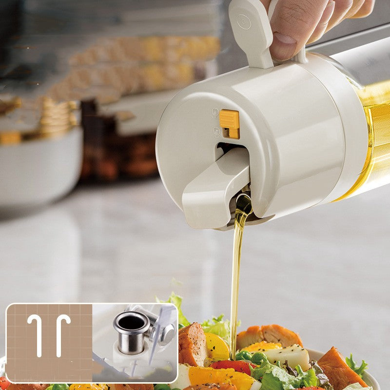 2-in-1 Oil Sprayer & Pourer Bottle
