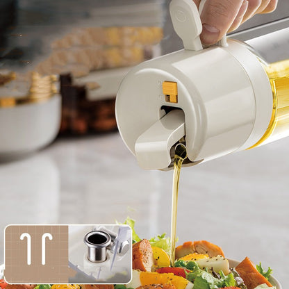 2-in-1 Oil Sprayer & Pourer Bottle