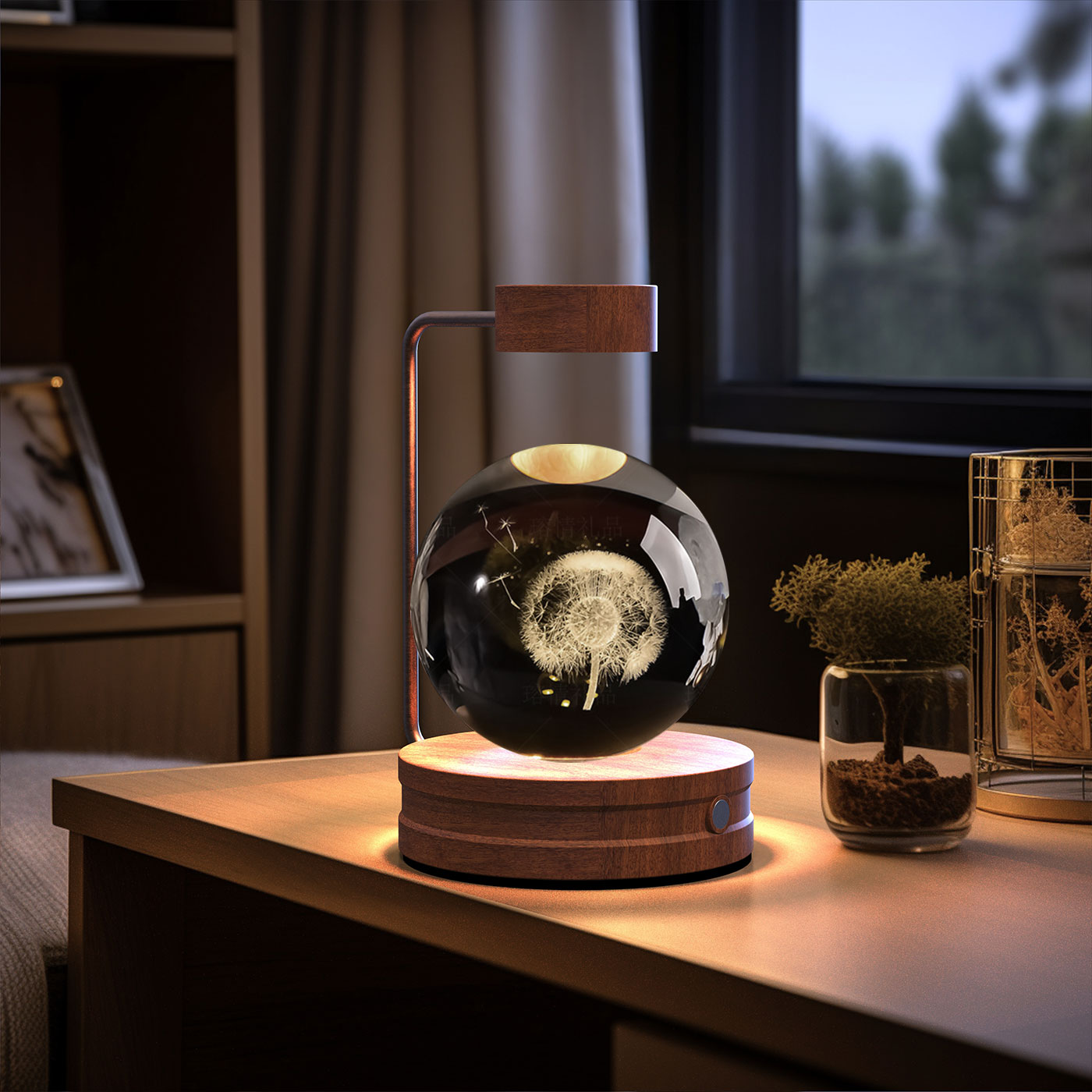 Cosmic Crystal Ball Night Lamp
