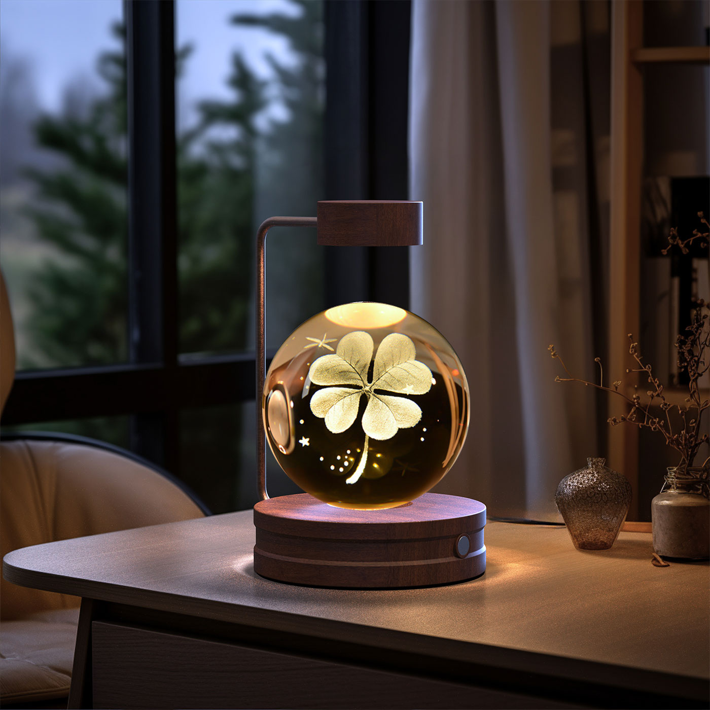 Cosmic Crystal Ball Night Lamp