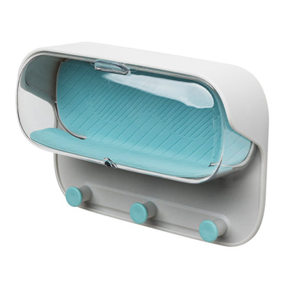 Punch-Free Bathroom Wall Storage Organizer