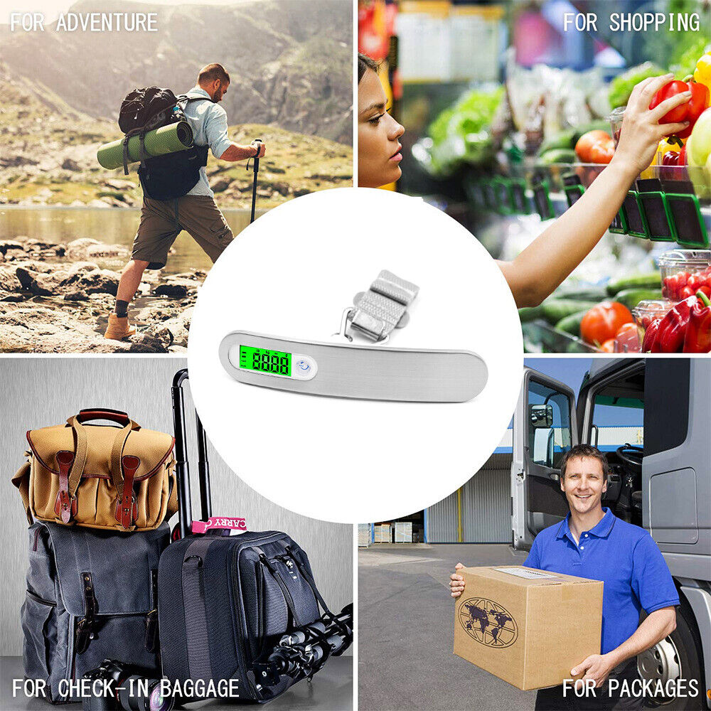 Portable LCD Digital Luggage Scale