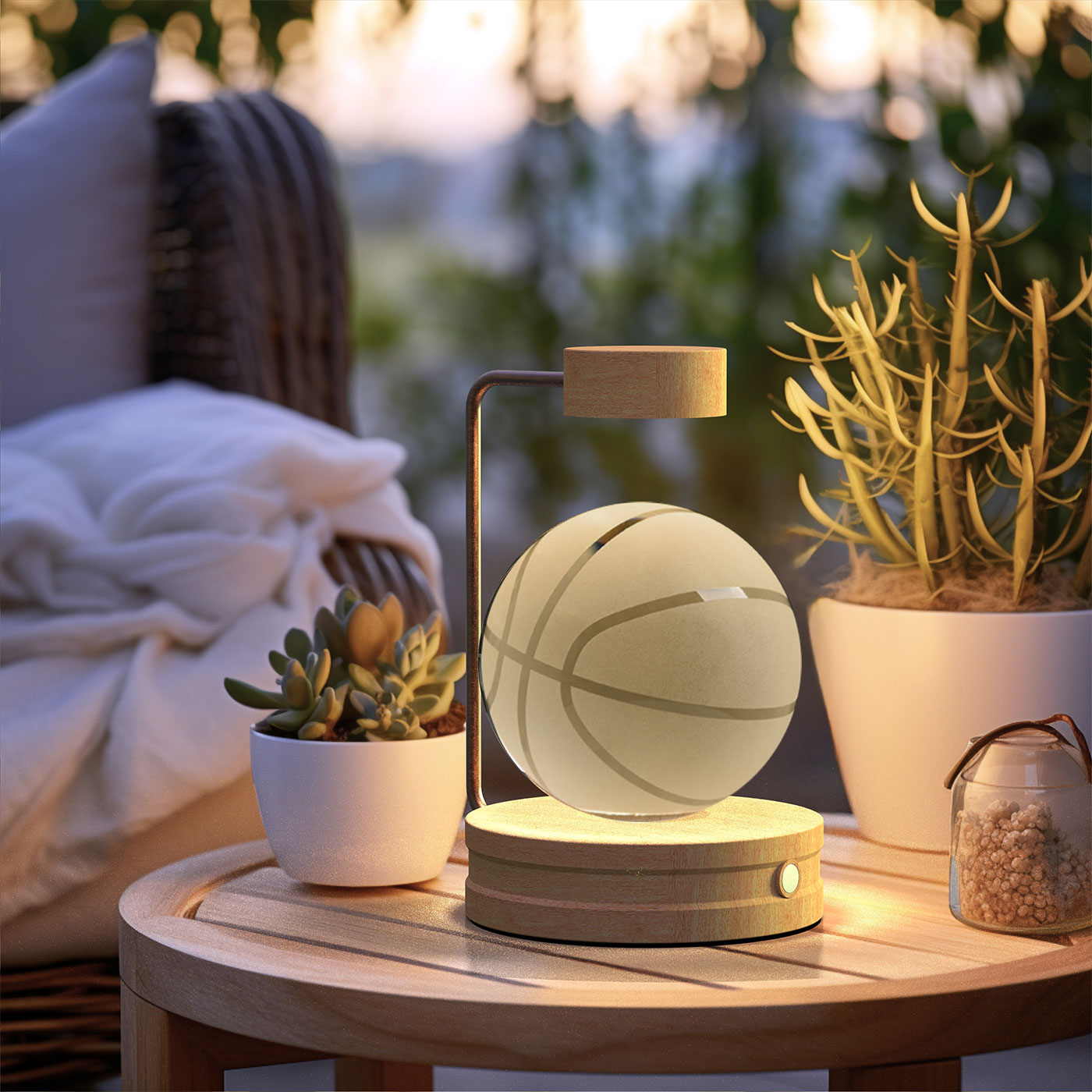 Cosmic Crystal Ball Night Lamp