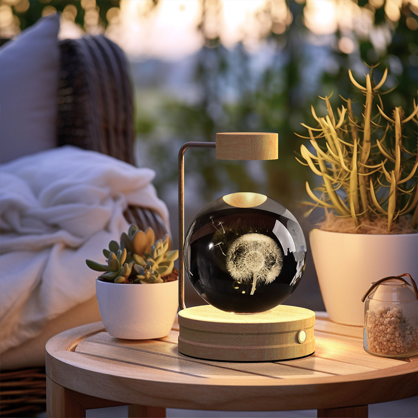 Cosmic Crystal Ball Night Lamp