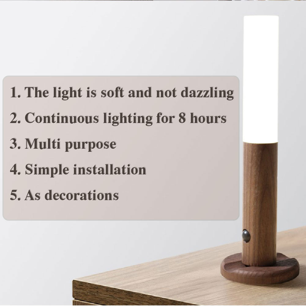 Wood Style Magnetic LED Night Light