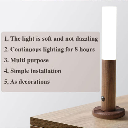 Wood Style Magnetic LED Night Light