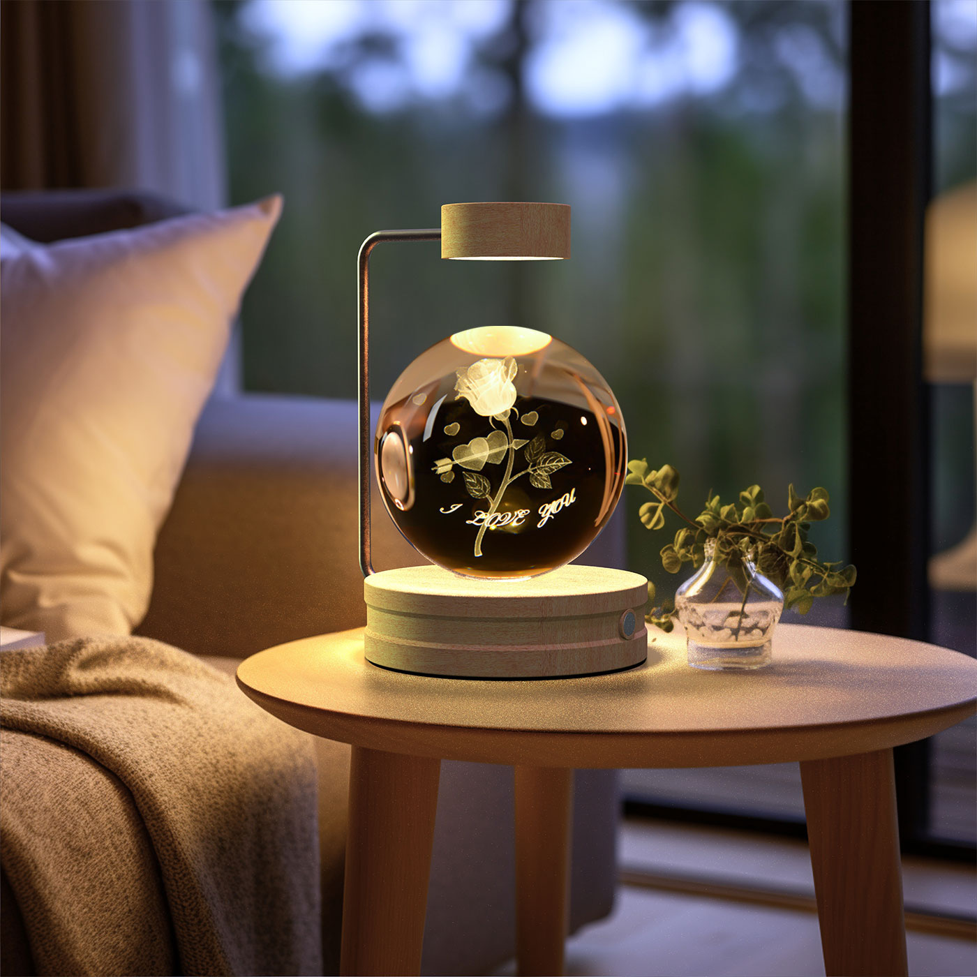 Cosmic Crystal Ball Night Lamp