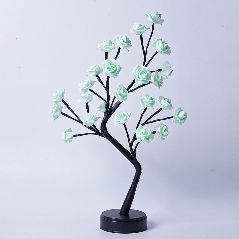 LED Rose Flower Tree Table Lamp