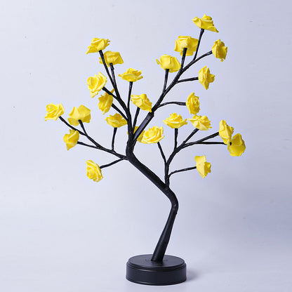LED Rose Flower Tree Table Lamp