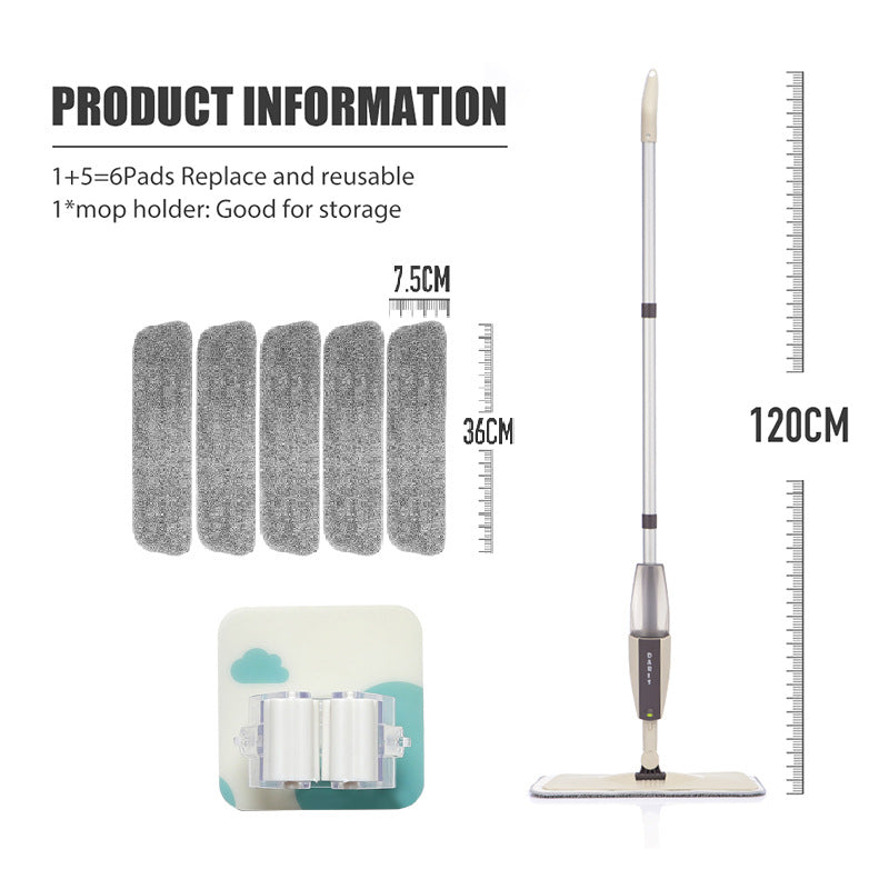 Detachable Spray Magic Floor Mop