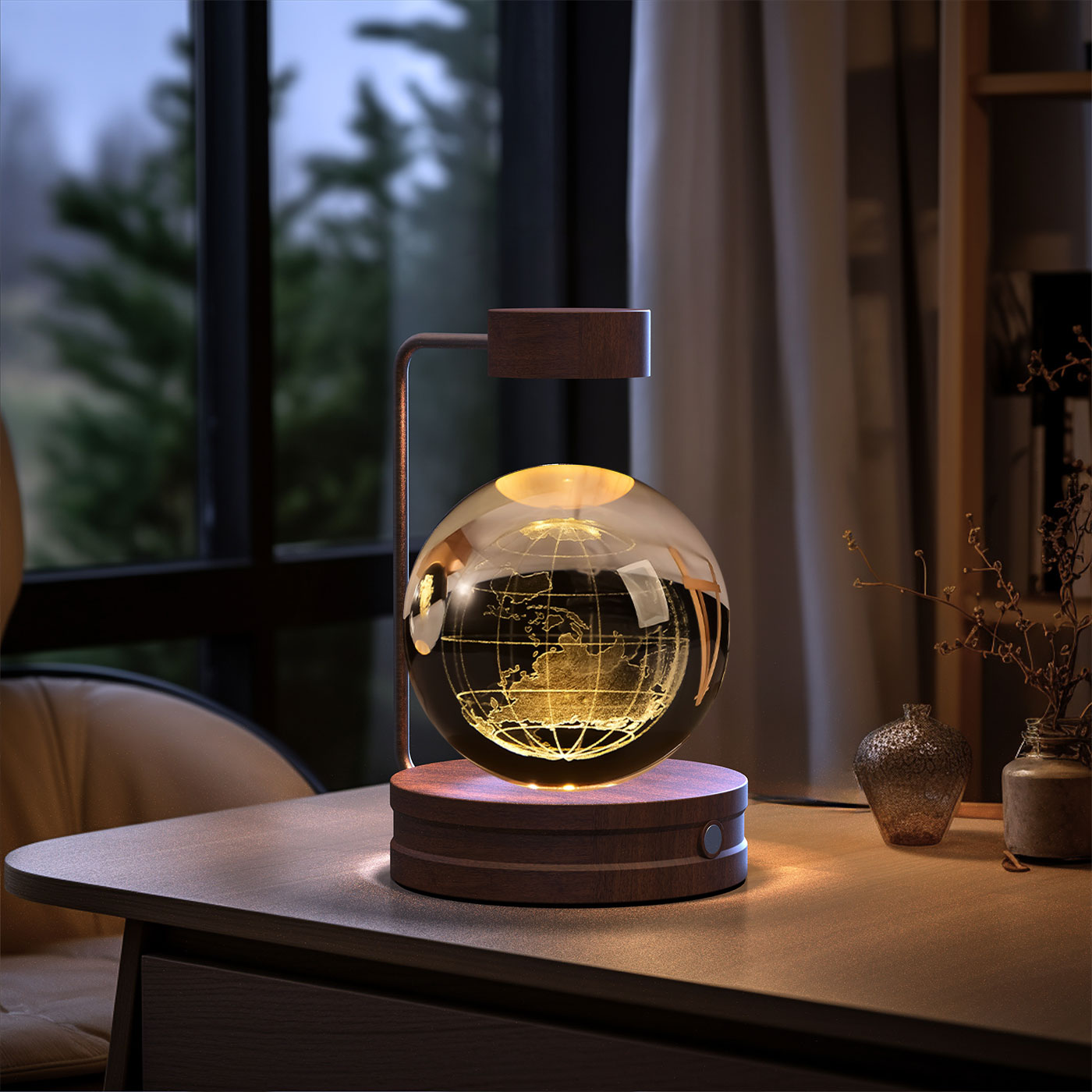 Cosmic Crystal Ball Night Lamp