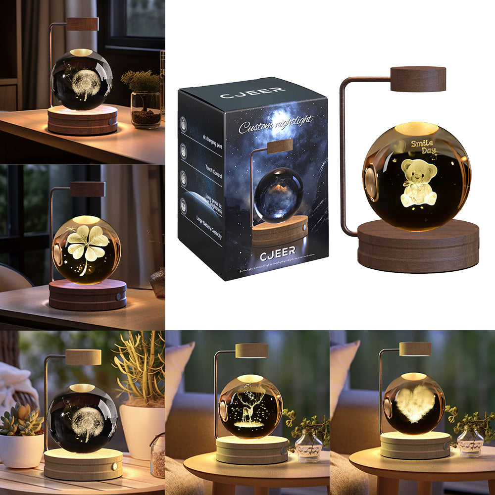 Cosmic Crystal Ball Night Lamp