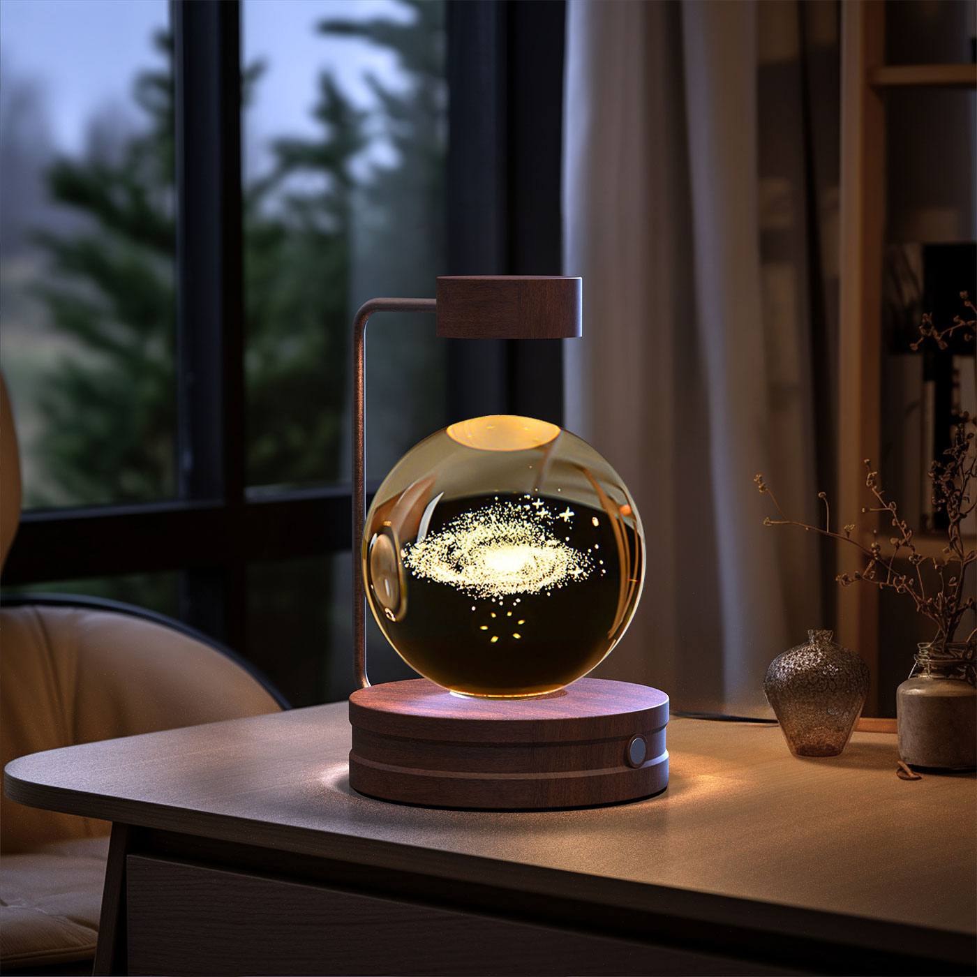 Cosmic Crystal Ball Night Lamp