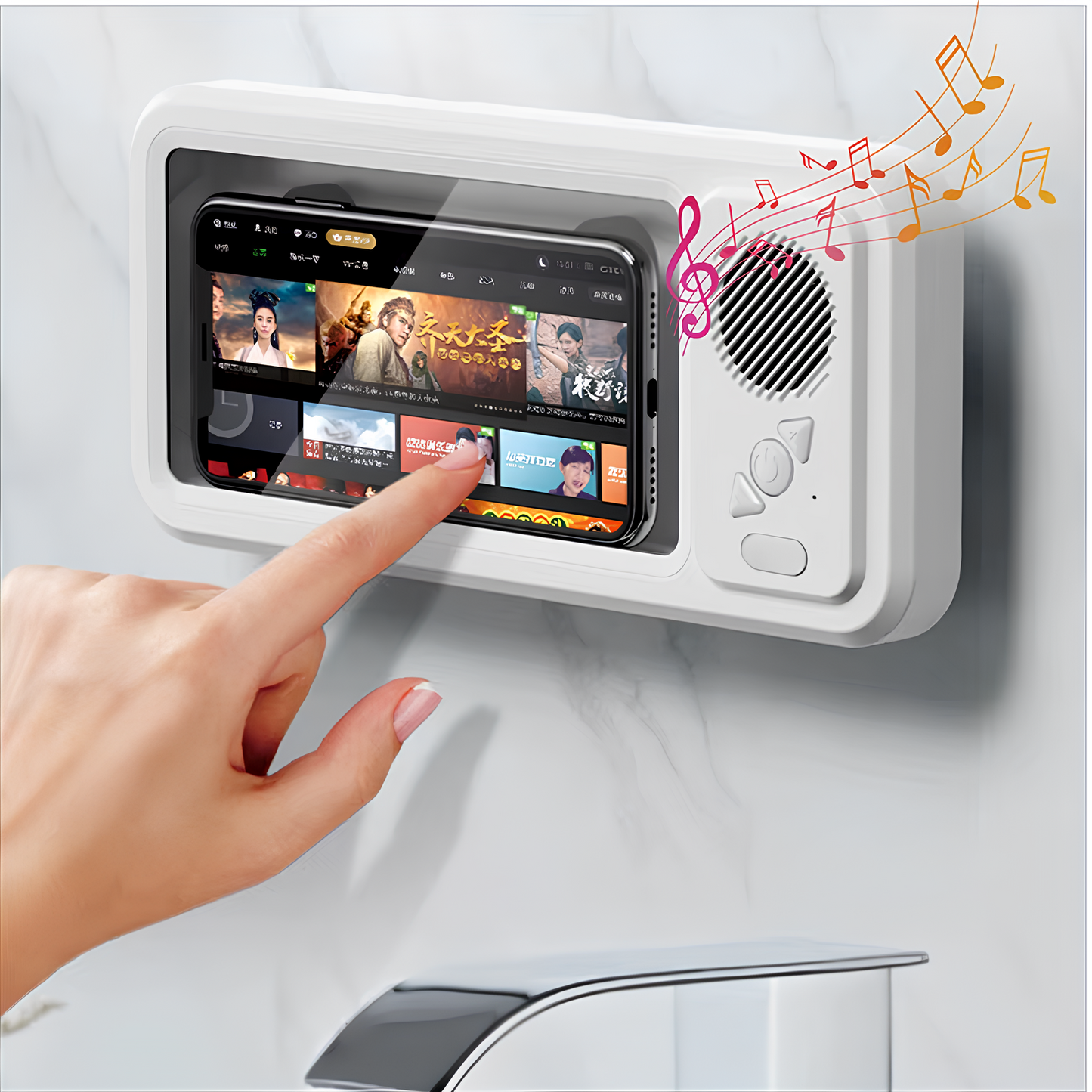 Bathroom Waterproof Phone Holder